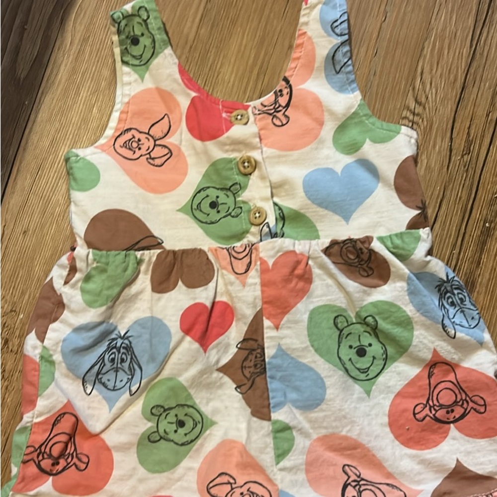 Disney Multicolor Winnie the Pooh Dress